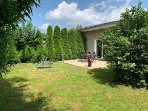Modernes Ferienhaus mit großer Terrasse, am Saaler Bodden, Saal